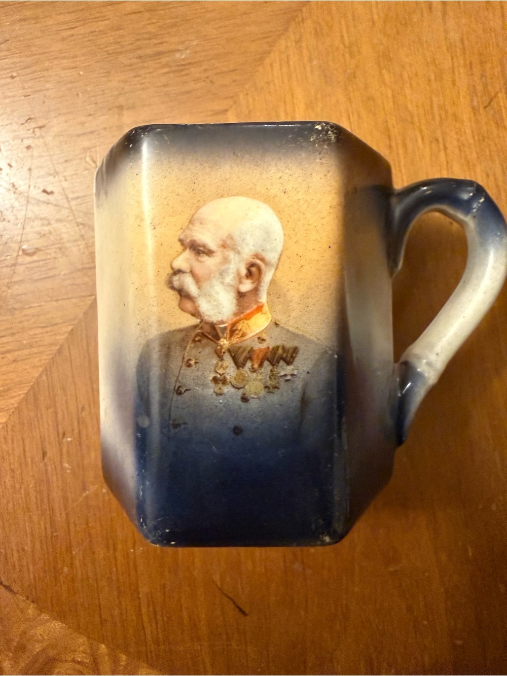 Antique Emperor Frank Joseph mug